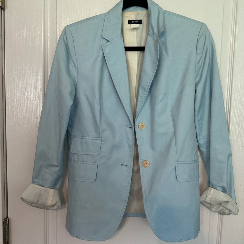 J. Crew Light Blue Blazer